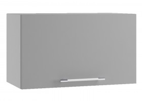 Гарда ПГ 600 шкаф верхний горизонтальный (Белый патина/корпус Серый) в Красном Яре - krasnyj-yar.katalogmebeli.com | фото