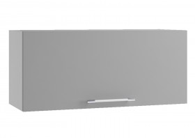 Гарда ПГ 800 шкаф верхний горизонтальный (Белый патина/корпус Серый) в Красном Яре - krasnyj-yar.katalogmebeli.com | фото