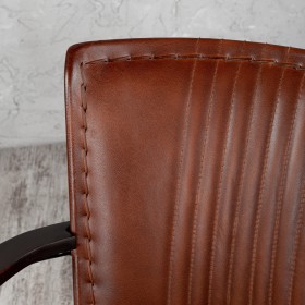 Кресло кожаное Джой в Красном Яре - krasnyj-yar.katalogmebeli.com | фото 5