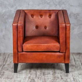 Кресло кожаное Лофт Аристократ (ширина 1100 мм) в Красном Яре - krasnyj-yar.katalogmebeli.com | фото 4
