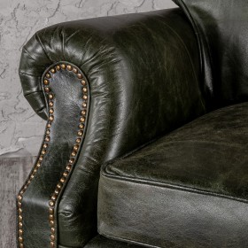 Кресло кожаное Лофт Аристократ (ширина 1070 мм) в Красном Яре - krasnyj-yar.katalogmebeli.com | фото 5