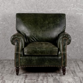 Кресло кожаное Лофт Аристократ (ширина 1070 мм) в Красном Яре - krasnyj-yar.katalogmebeli.com | фото 9