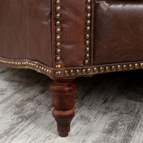 Кресло кожаное Лофт Аристократ (ширина 1100 мм) в Красном Яре - krasnyj-yar.katalogmebeli.com | фото 3