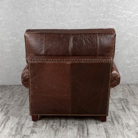 Кресло кожаное Лофт Аристократ (ширина 1100 мм) в Красном Яре - krasnyj-yar.katalogmebeli.com | фото 7