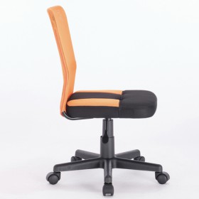 Кресло компактное BRABIX Smart MG-313 (черный, оранжевый) в Красном Яре - krasnyj-yar.katalogmebeli.com | фото 2