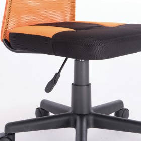 Кресло компактное BRABIX Smart MG-313 (черный, оранжевый) в Красном Яре - krasnyj-yar.katalogmebeli.com | фото 5