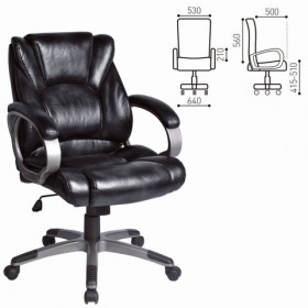 Кресло офисное BRABIX Eldorado EX-504 (черный) в Красном Яре - krasnyj-yar.katalogmebeli.com | фото