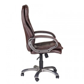 Кресло офисное BRABIX Omega EX-589 (коричневое) в Красном Яре - krasnyj-yar.katalogmebeli.com | фото 2