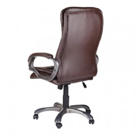 Кресло офисное BRABIX Omega EX-589 (коричневое) в Красном Яре - krasnyj-yar.katalogmebeli.com | фото 3