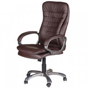 Кресло офисное BRABIX Omega EX-589 (коричневое) в Красном Яре - krasnyj-yar.katalogmebeli.com | фото 4