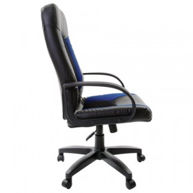Кресло офисное BRABIX Strike EX-525 (сине-черный) в Красном Яре - krasnyj-yar.katalogmebeli.com | фото 2