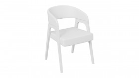 Кресло «Техас 1» (Белый матовый/Экокожа Белый №66) в Красном Яре - krasnyj-yar.katalogmebeli.com | фото