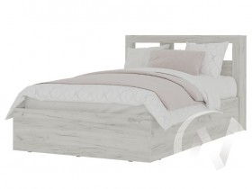 Кровать 1,2 МС Гранд (дуб крафт белый) в Красном Яре - krasnyj-yar.katalogmebeli.com | фото