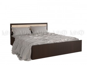 Кровать 1,4 Фиеста (Венге/Дуб беленый) в Красном Яре - krasnyj-yar.katalogmebeli.com | фото