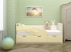 Кровать детская 1,6м Дельфин (Розовый металлик) в Красном Яре - krasnyj-yar.katalogmebeli.com | фото 6