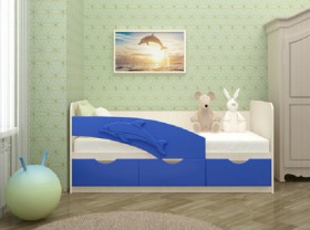 Кровать детская 1,6м Дельфин (Розовый металлик) в Красном Яре - krasnyj-yar.katalogmebeli.com | фото 7