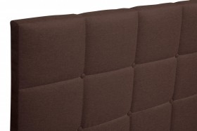 Кровать "Диана" ш. 1400 (Н=1010мм) (жаккард шоколад) в Красном Яре - krasnyj-yar.katalogmebeli.com | фото 5