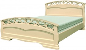 Кровать Грация-1 из массива сосны 1600*2000 Белый античный в Красном Яре - krasnyj-yar.katalogmebeli.com | фото 17