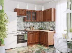 Угловая кухня Максимус-8 2000х1400 мм в Красном Яре - krasnyj-yar.katalogmebeli.com | фото