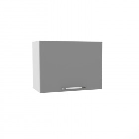 Лофт ВПГ 600 шкаф верхний горизонтальный высокий (Штукатурка серая/корпус Серый) в Красном Яре - krasnyj-yar.katalogmebeli.com | фото