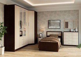 Модульная спальня Фиеста в Красном Яре - krasnyj-yar.katalogmebeli.com | фото 3