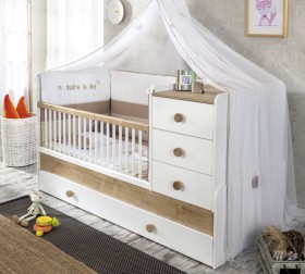 NATURA BABY Детская кровать-трансформер 20.31.1015.00 в Красном Яре - krasnyj-yar.katalogmebeli.com | фото