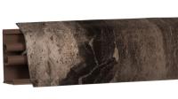 Плинтус LB-38, L=3000мм, мрамор бергамо темный в Красном Яре - krasnyj-yar.katalogmebeli.com | фото