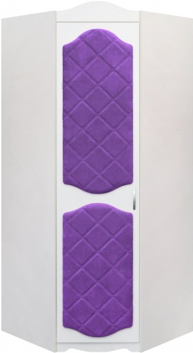 Шкаф угловой Иллюзия 32 Фиолетовый в Красном Яре - krasnyj-yar.katalogmebeli.com | фото