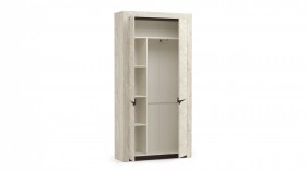 Шкаф для одежды 33.18 Лючия бетон в Красном Яре - krasnyj-yar.katalogmebeli.com | фото 3