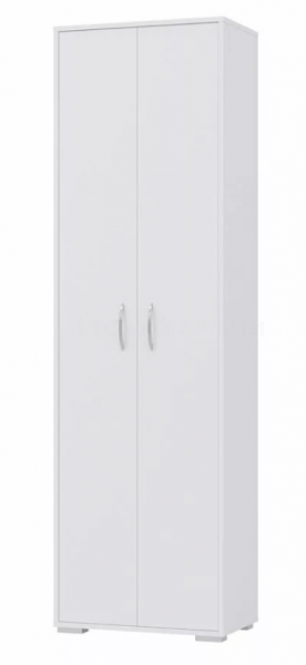 шкаф для одежды Домино 600 Белый в Красном Яре - krasnyj-yar.katalogmebeli.com | фото 1