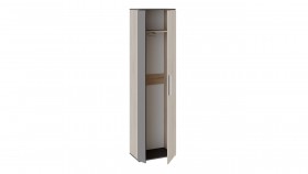 Шкаф для одежды «Нуар» тип 1 Фон серый/Дуб сонома в Красном Яре - krasnyj-yar.katalogmebeli.com | фото 4