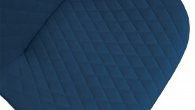 Стул «Оливер» К1С Черный муар/Велюр Confetti Blue в Красном Яре - krasnyj-yar.katalogmebeli.com | фото 3